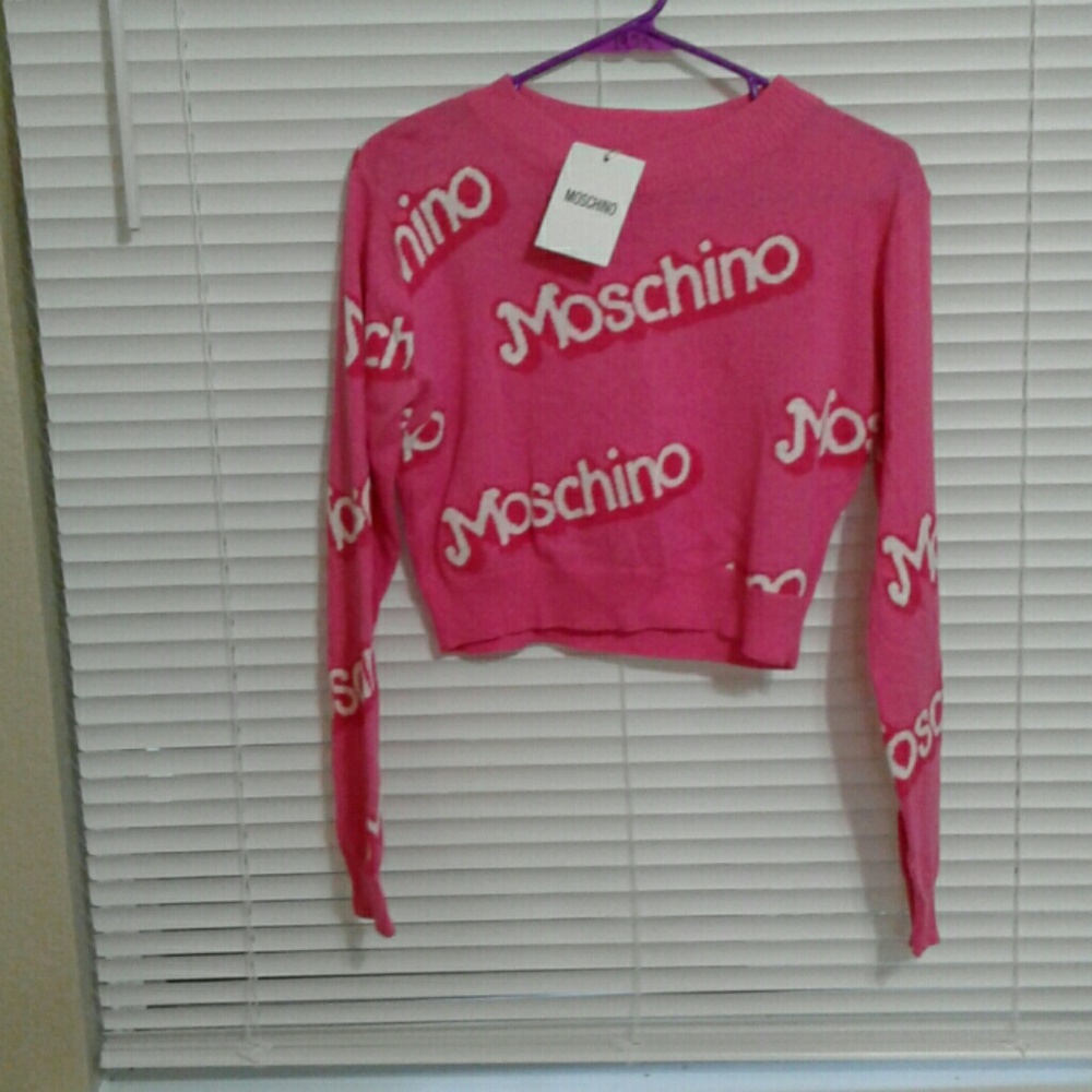 Moschino pink Barbie top